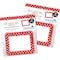 Barker Creek Red & White Dots Name Tags/Self-Adhesive Labels, 90/Set, PK90 3744 - alternate 2